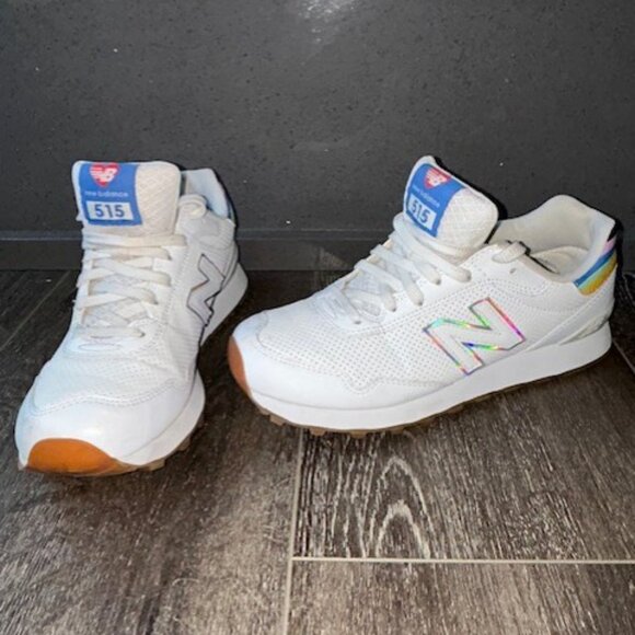 Mens Size 9.5 - New Balance 515 Pride Pack Sneakers Shoes Rainbow LGBTQ WL515PR1